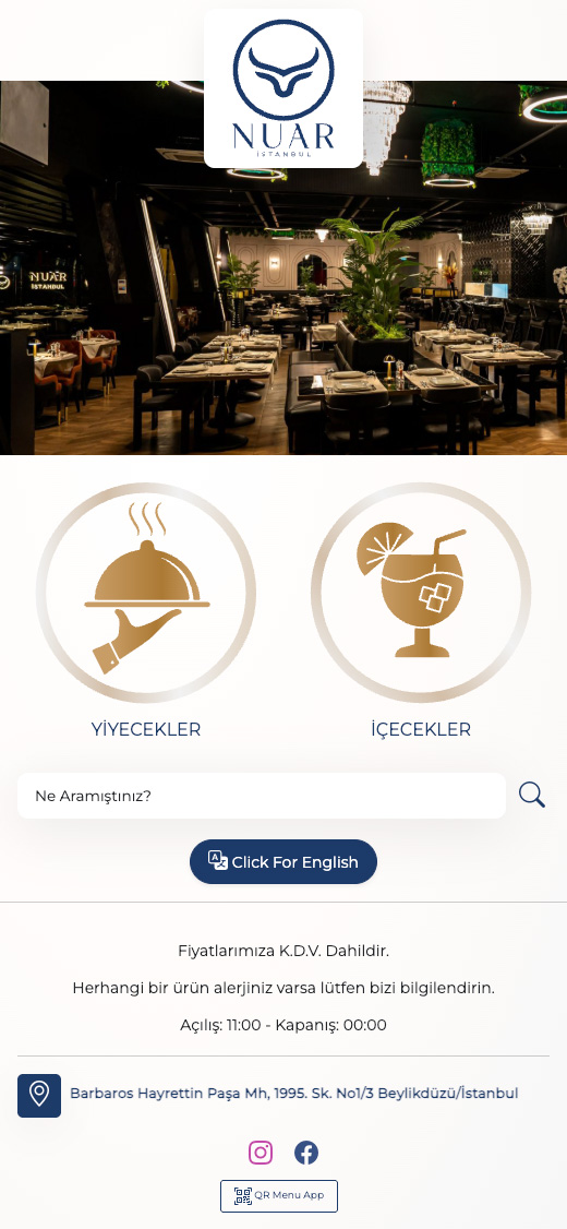 QrMenum müşterisi