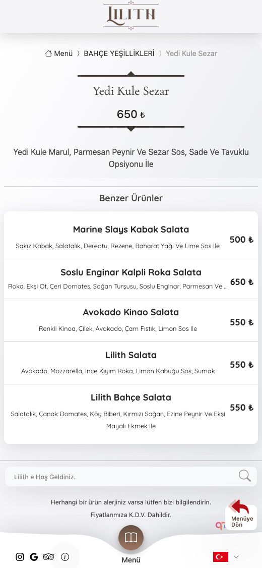 QrMenum müşterisi