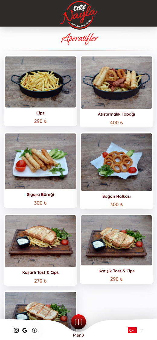 QrMenum müşterisi