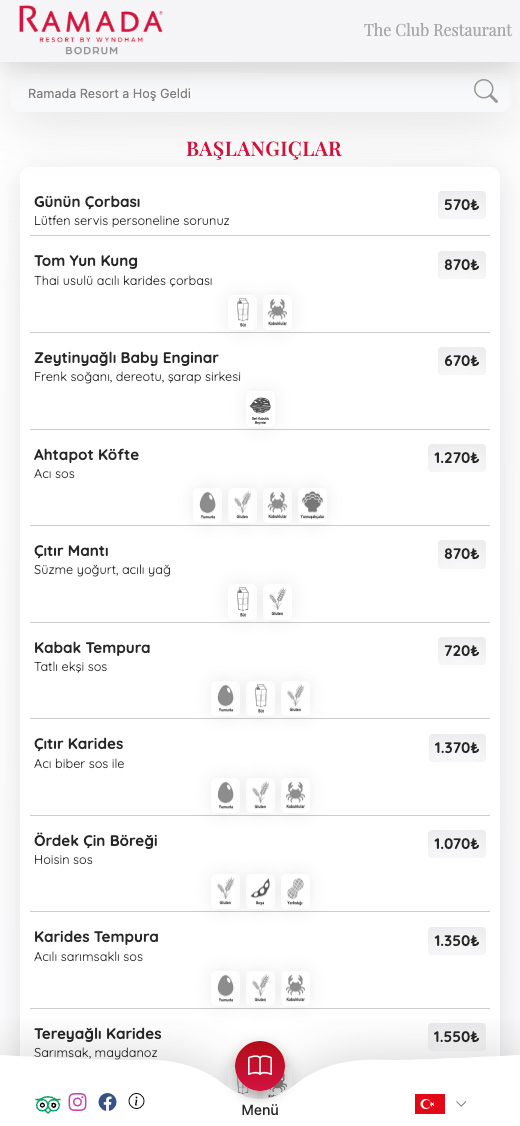 QrMenum müşterisi